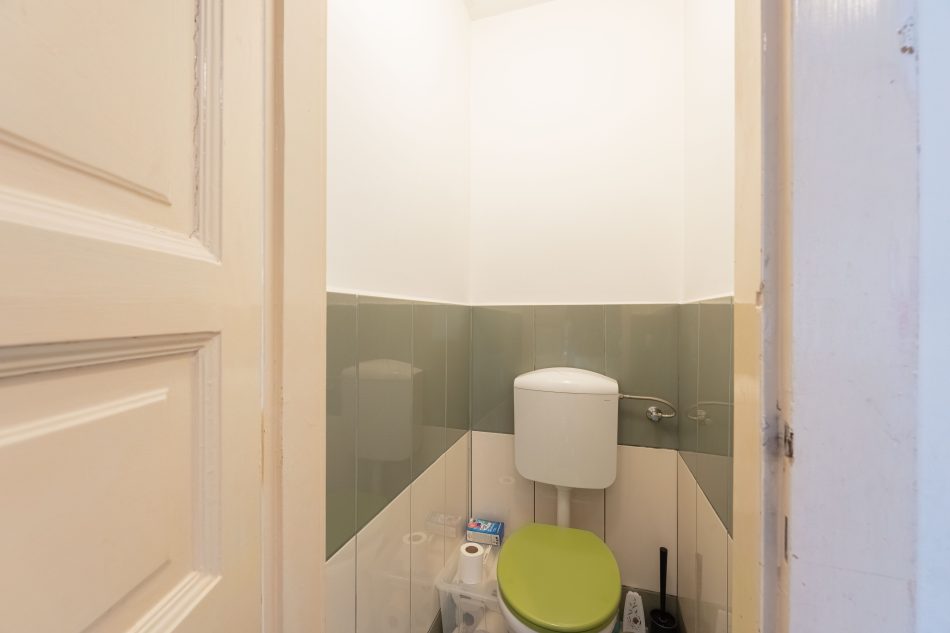 Separated toilet